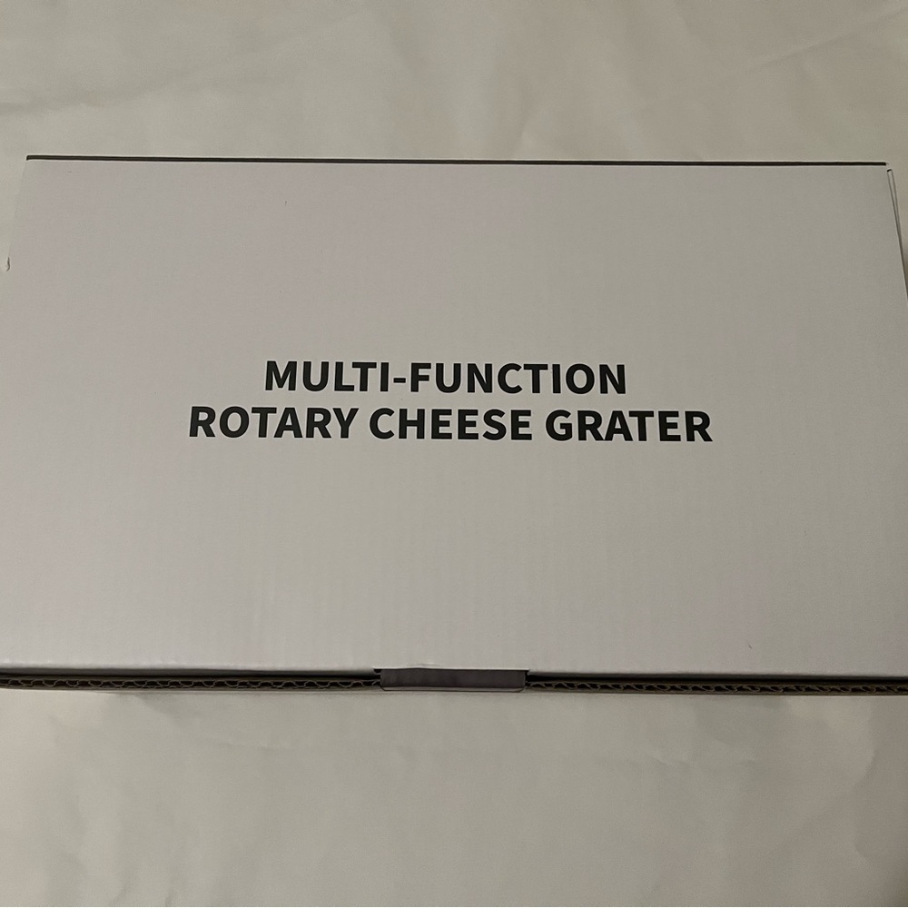 Multi-Function Rotary Cheese Grater - White/Gray - Picture 6 of 7